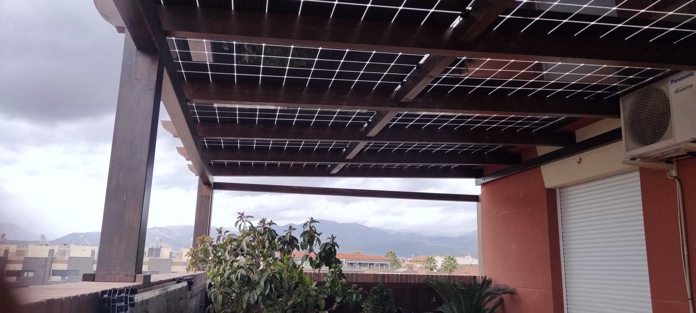 Pérgola Fotovoltaica 1